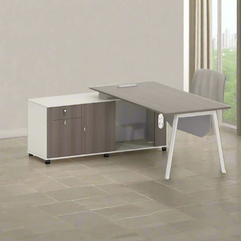 Abigail L-Shape Office Desk