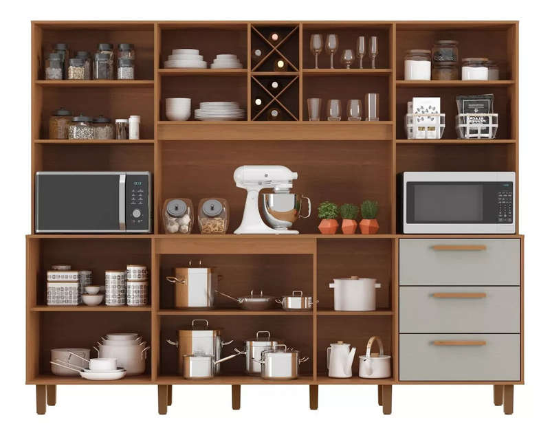 Apollo Kitchen Cabinet Kit 8 Doors and 3 Drawers