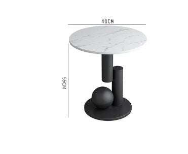 Campbell Marble End Table