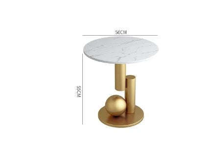 Campbell Marble End Table
