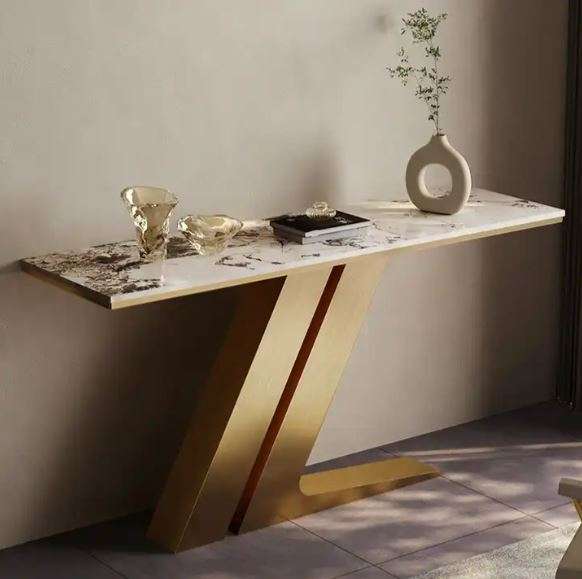 Zeze  Modern Luxury Console Table