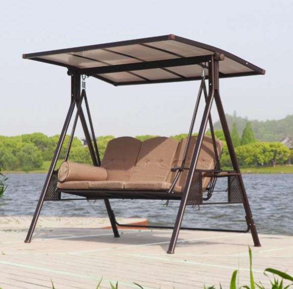 Meredith Outdoor Canopy Swing Bench