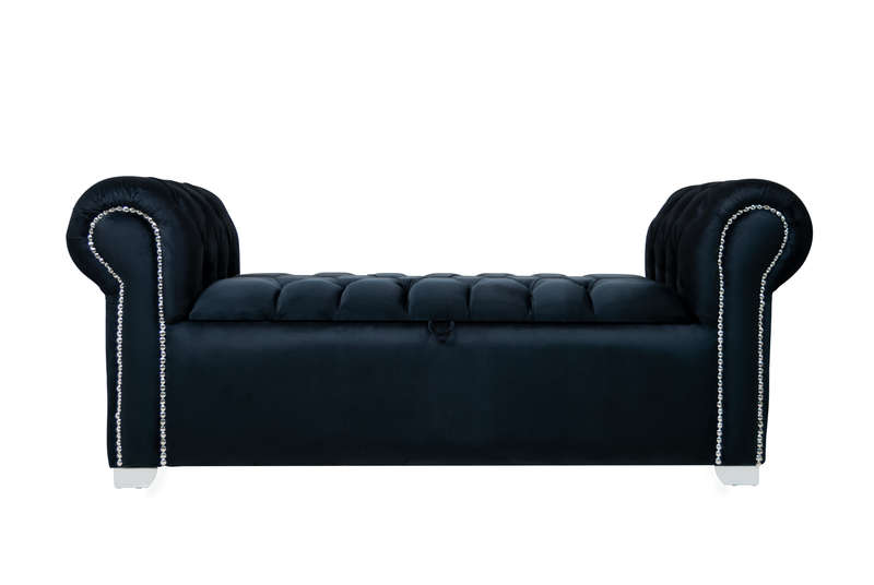 Destiny Sleigh Storage Ottoman