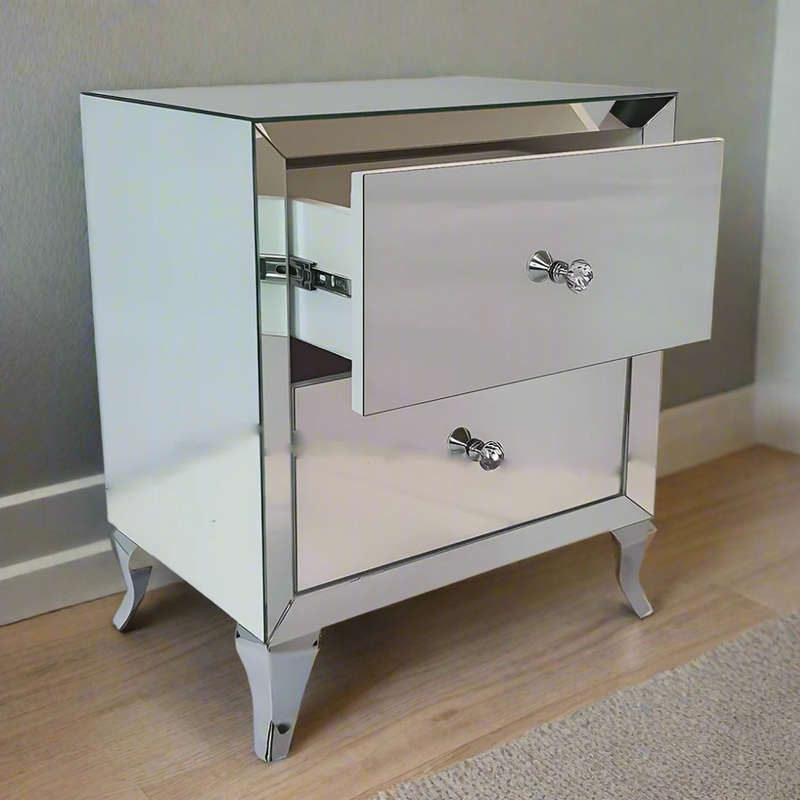 Elite Mirror 2 Drawer Pedestal