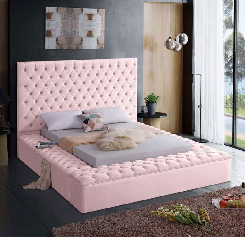 Gretta Storage Bed Frame Sleigh Bed