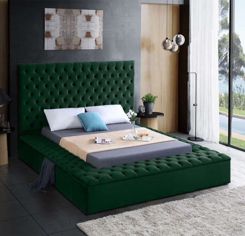 Gretta Storage Bed Frame Sleigh Bed