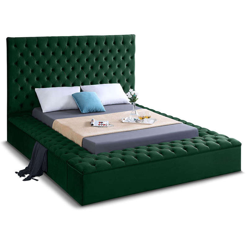 Gretta Storage Bed Frame Sleigh Bed