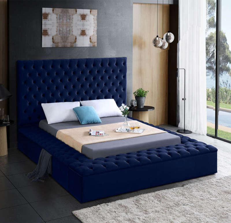 Gretta Storage Bed Frame Sleigh Bed