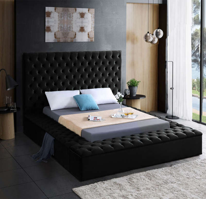 Gretta Storage Bed Frame Sleigh Bed