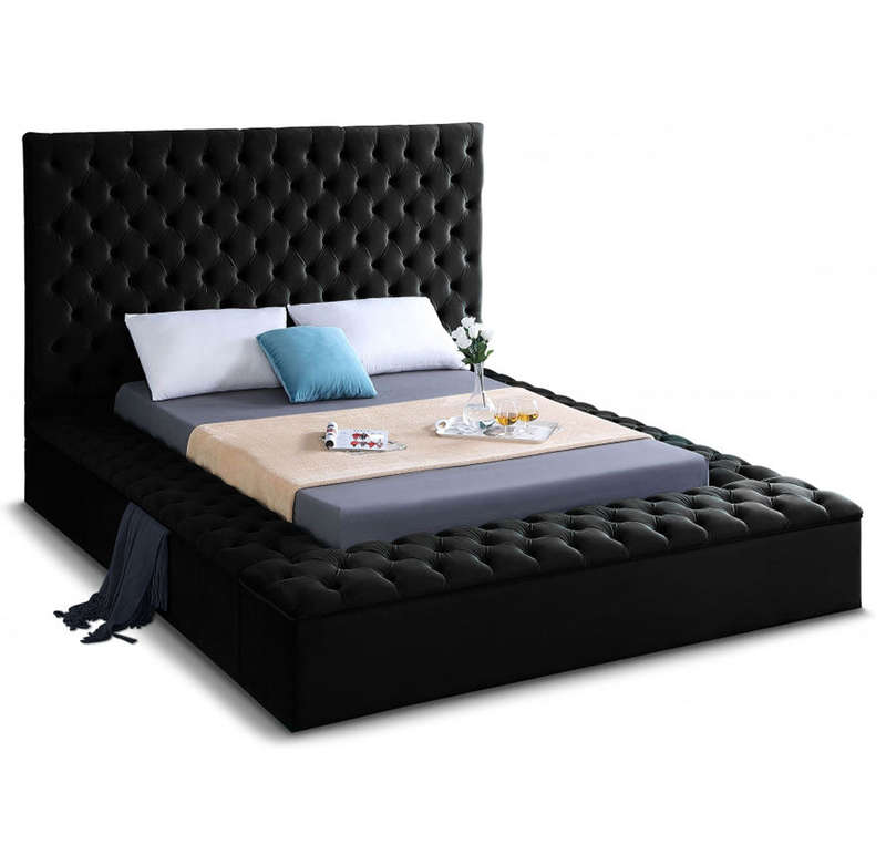 Gretta Storage Bed Frame Sleigh Bed