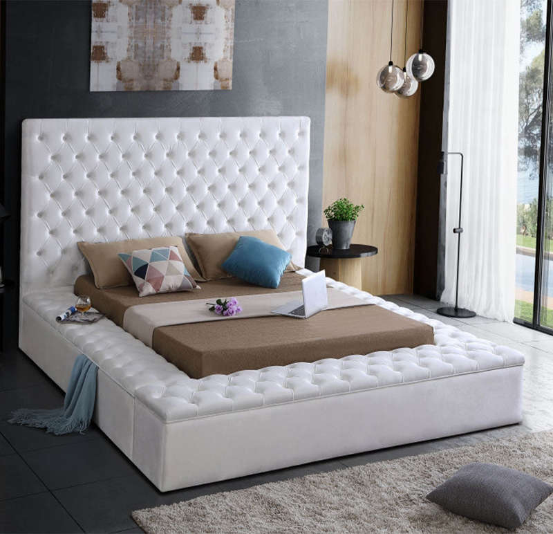 Gretta Storage Bed Frame Sleigh Bed