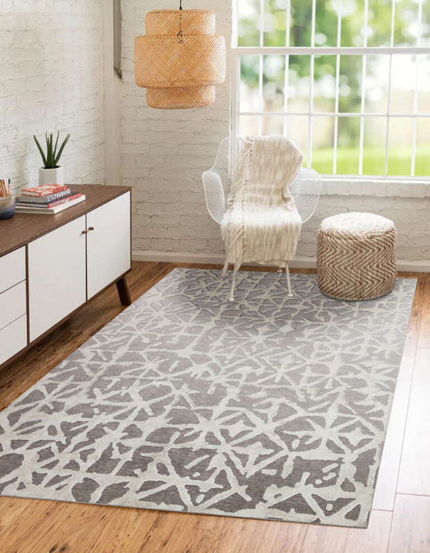 Kaleidoscope-Drizzle Rug