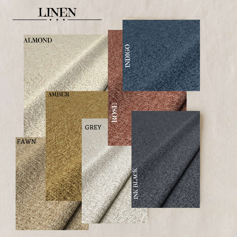 Liora Upholstered Linen Headboard