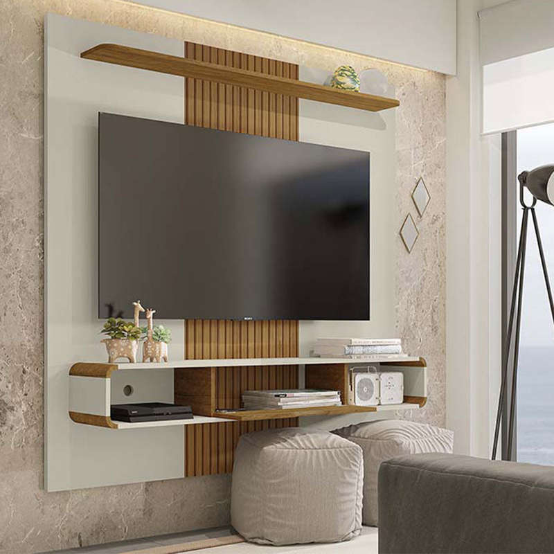 Lisboa Wall Panel Plasma Stand