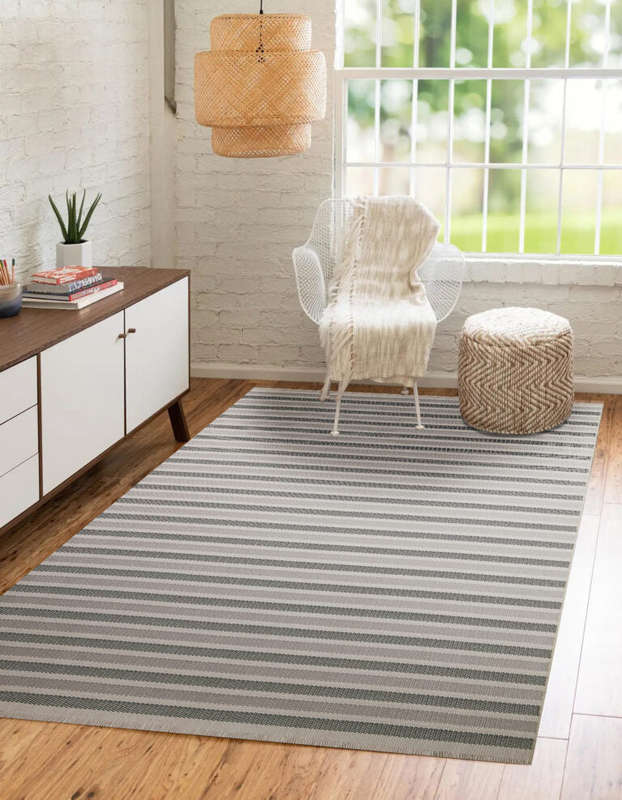 Bungalow-Barcode Rug