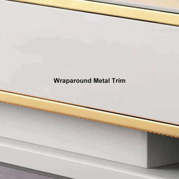 Meana Marble Top Plasma Stand