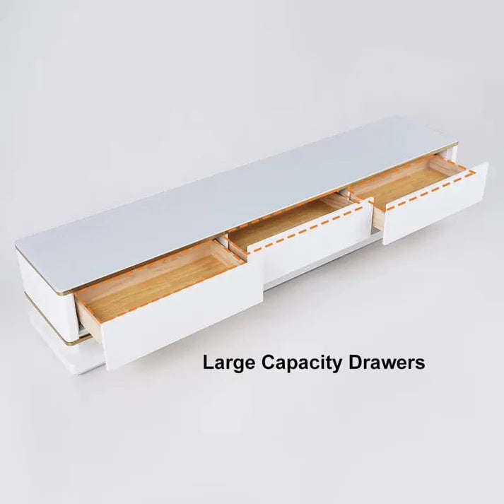 Meana Marble Top Plasma Stand