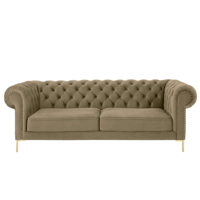 Odel Chesterfield Three Seater Sofa