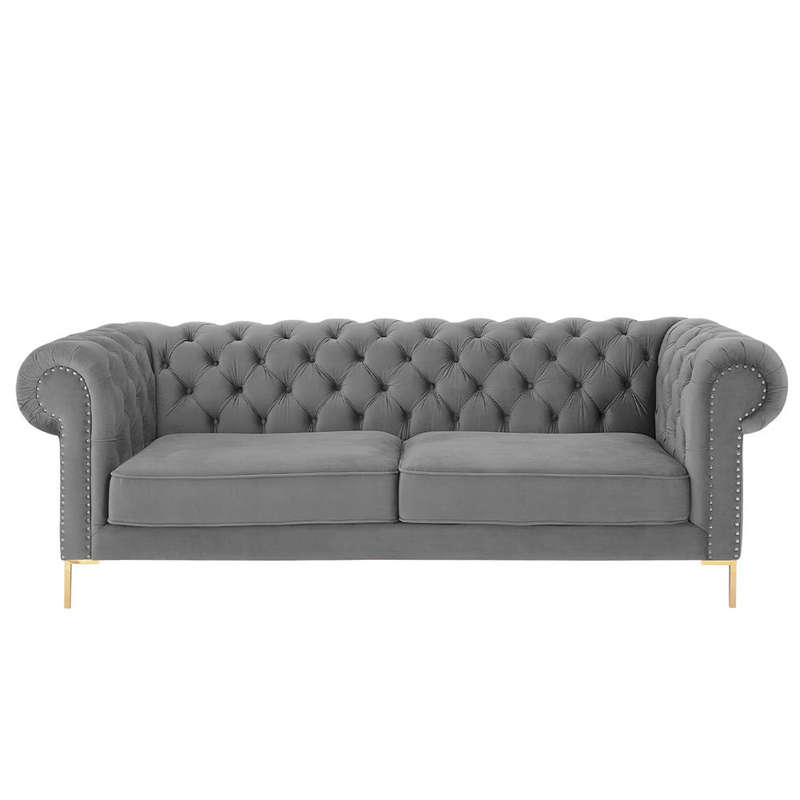 Odel Chesterfield Three Seater Sofa