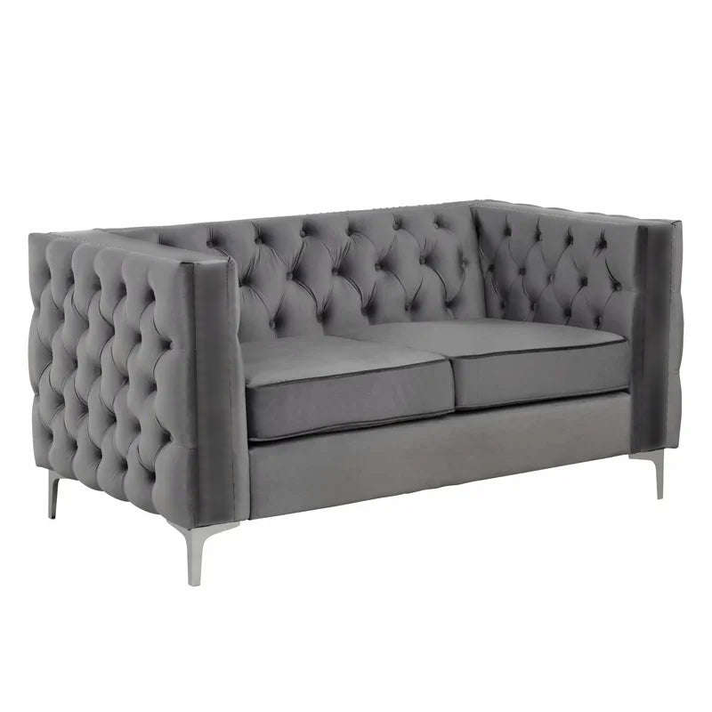 Oxford  2 Seater Buttoned Couch