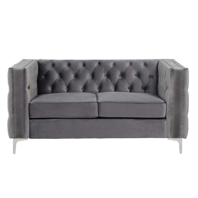 Oxford  2 Seater Buttoned Couch