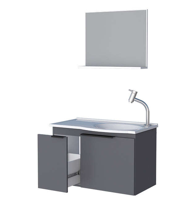 Quartzo Wooden Bathroom Kit