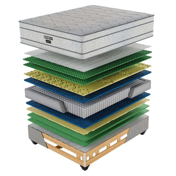 Restonic Pocket Dreamscape Base & Mattress