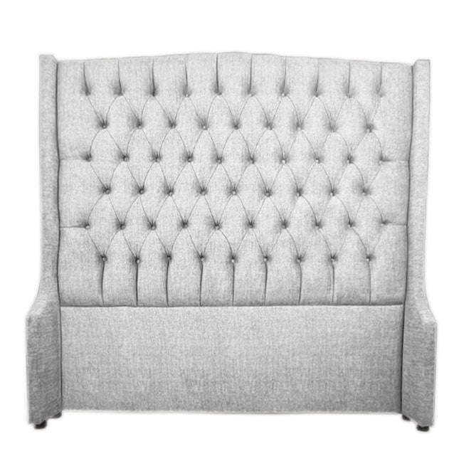 Reya Buttoned Wing Headboard