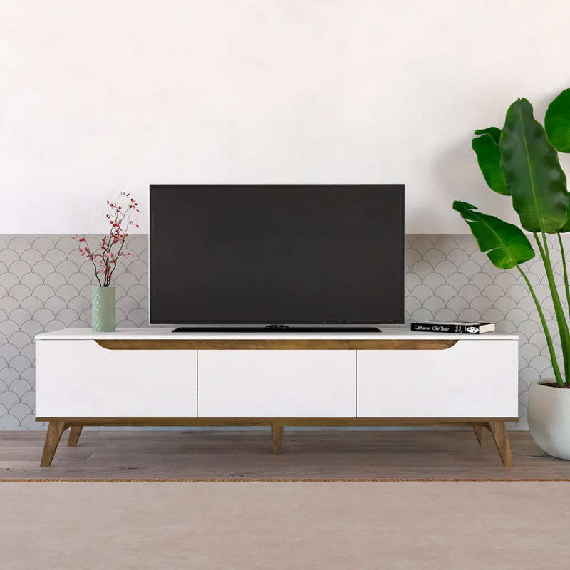 Rhodes White Tv Stand