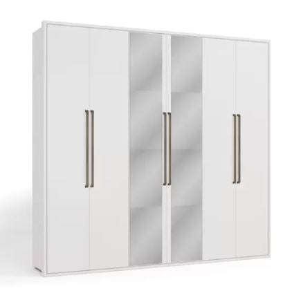 Rogelio 6 Door With Mirror Wardrobe