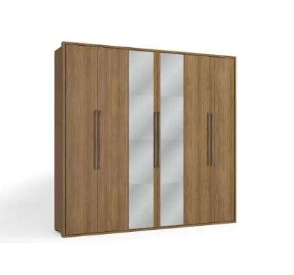 Rogelio 6 Door With Mirror Wardrobe