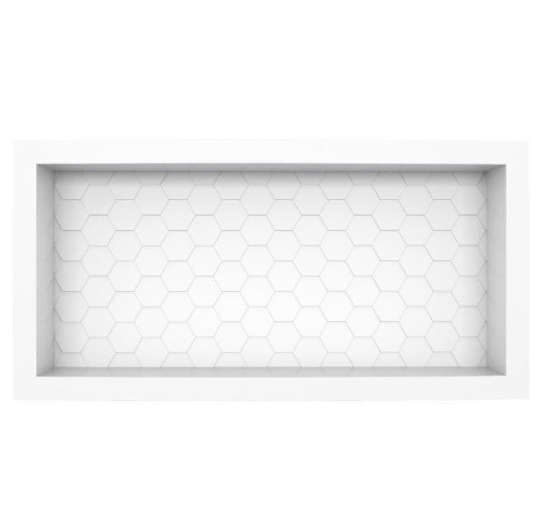 Honeycomb Plastic Wall Niche