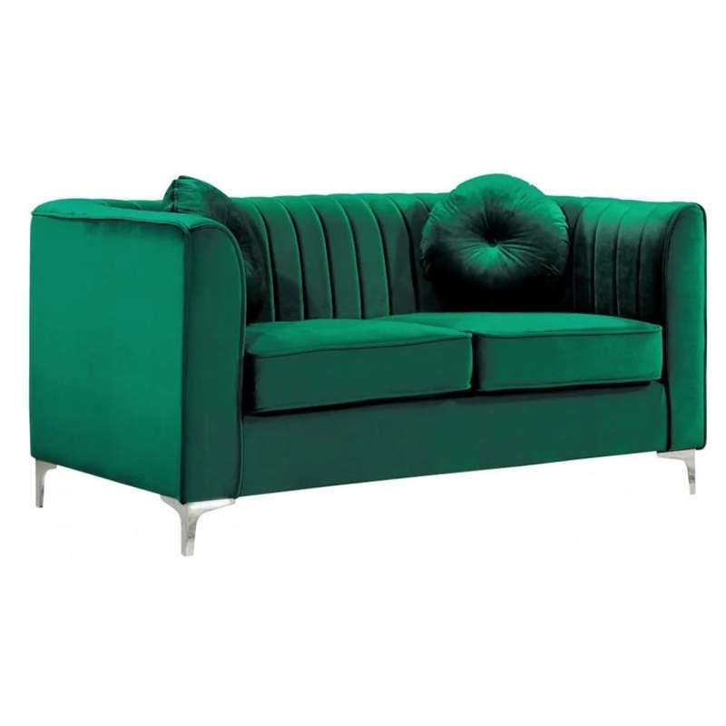 Oxford Two Seater Stripe Velvet