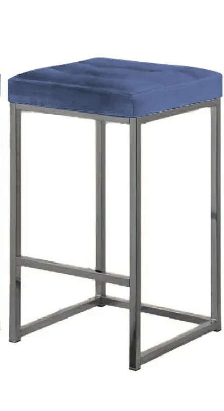 Hercules Silver Frame Barstool
