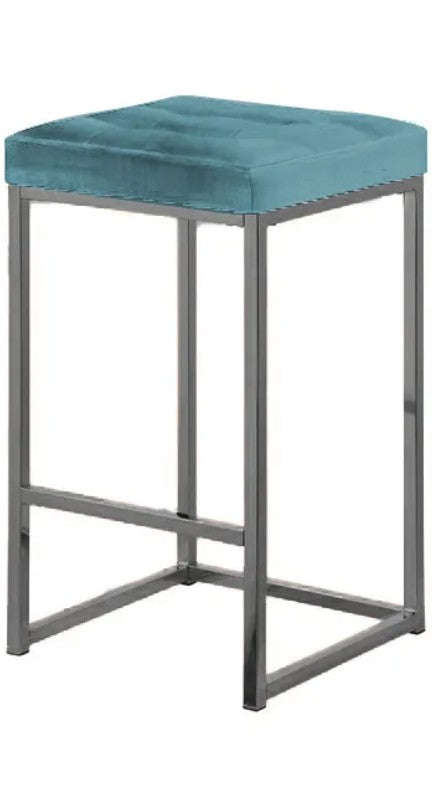 Hercules Silver Frame Barstool