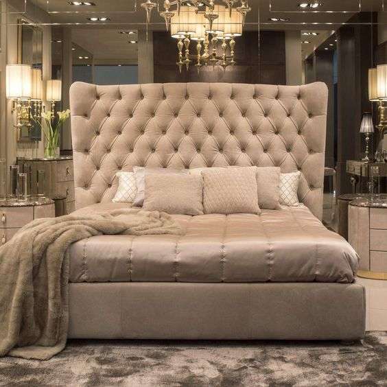 Stacy Bed Frame Sleigh Bed