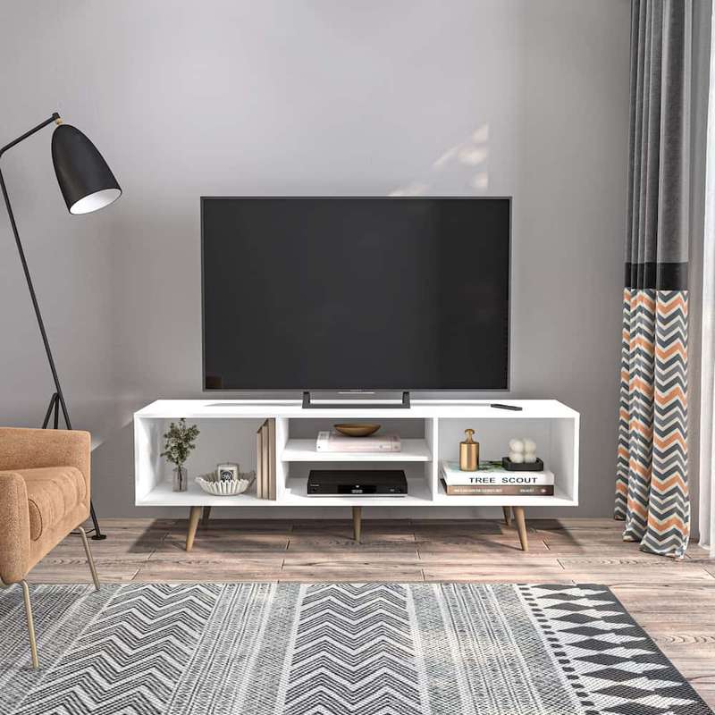 Todiha Plasma Stand- White