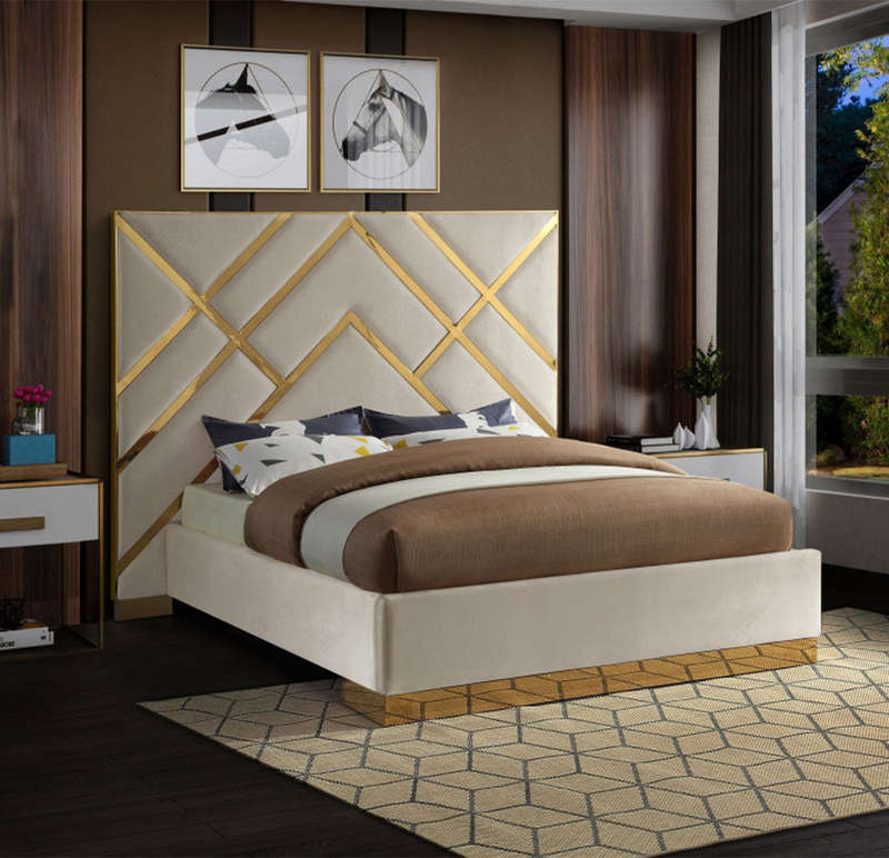 Adara Bed Frame Sleigh Bed