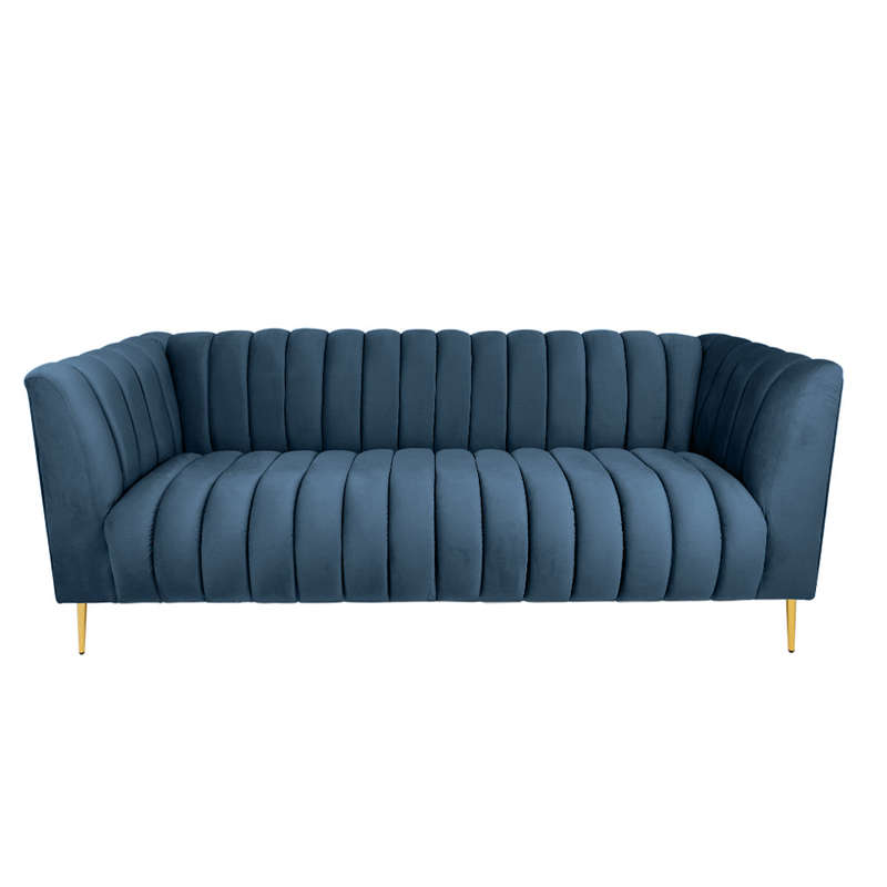 Zoey 2 Seater Stripe Couch