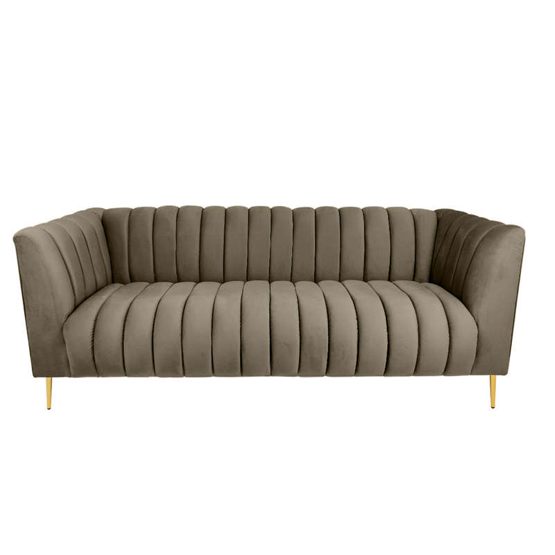 Zoey 2 Seater Stripe Couch