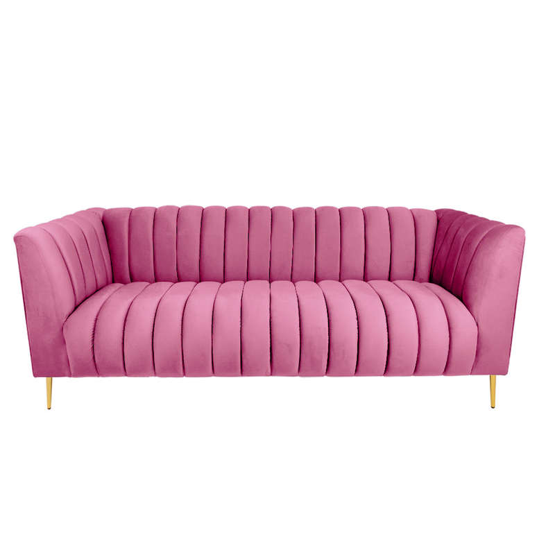 Zoey 2 Seater Stripe Couch