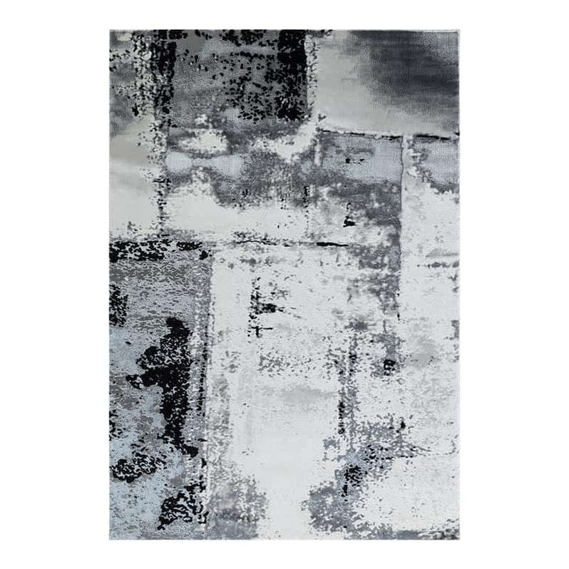 Elit Loch Grey Black Rug  160 x 230 cm