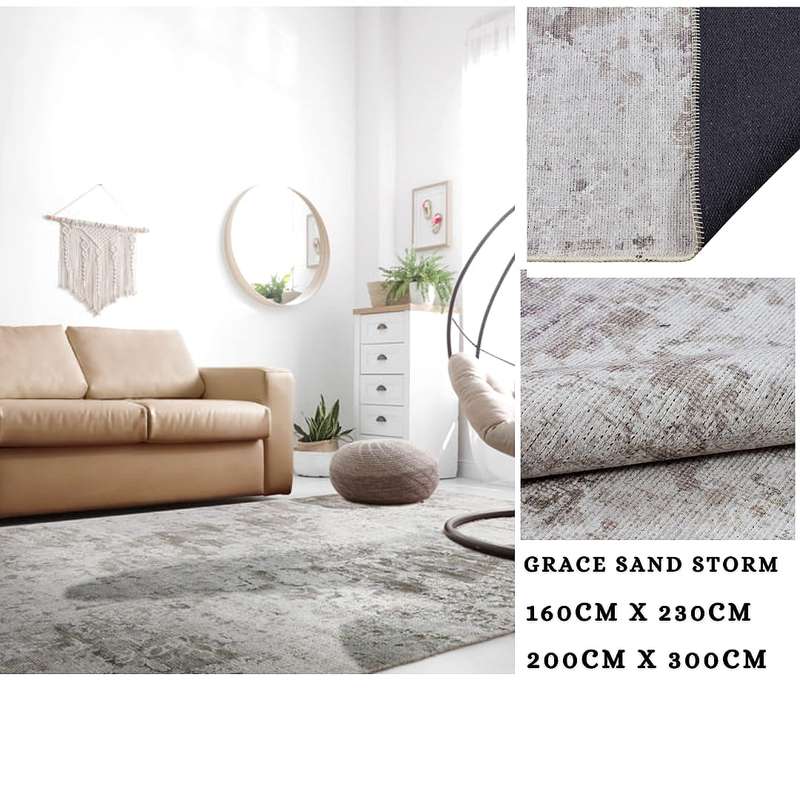 Grace-Sand Storm Rug