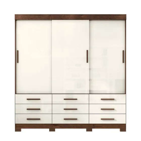 iDeale Max 3-Door 9-Drawer  Wardrobe