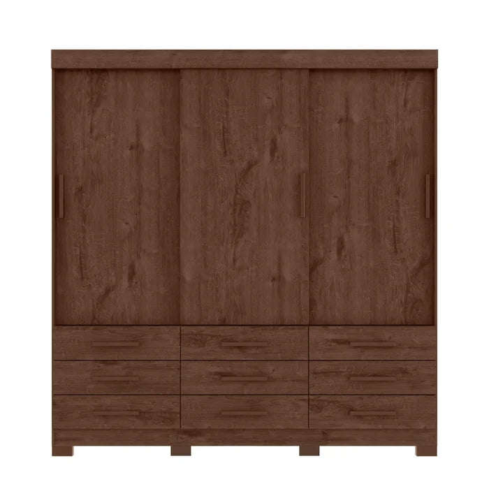 iDeale Max 3-Door 9-Drawer  Wardrobe