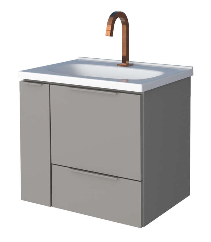 Caqui Steel bathroom Vanity