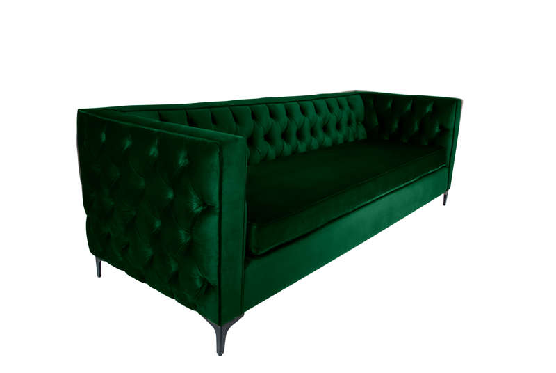 Oxford 3 Seater Buttoned Couch