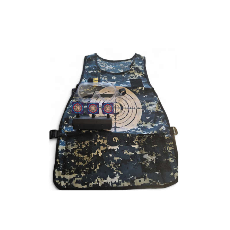Reptronic Target Vest, Safety Goggle and Shooting Target Combo