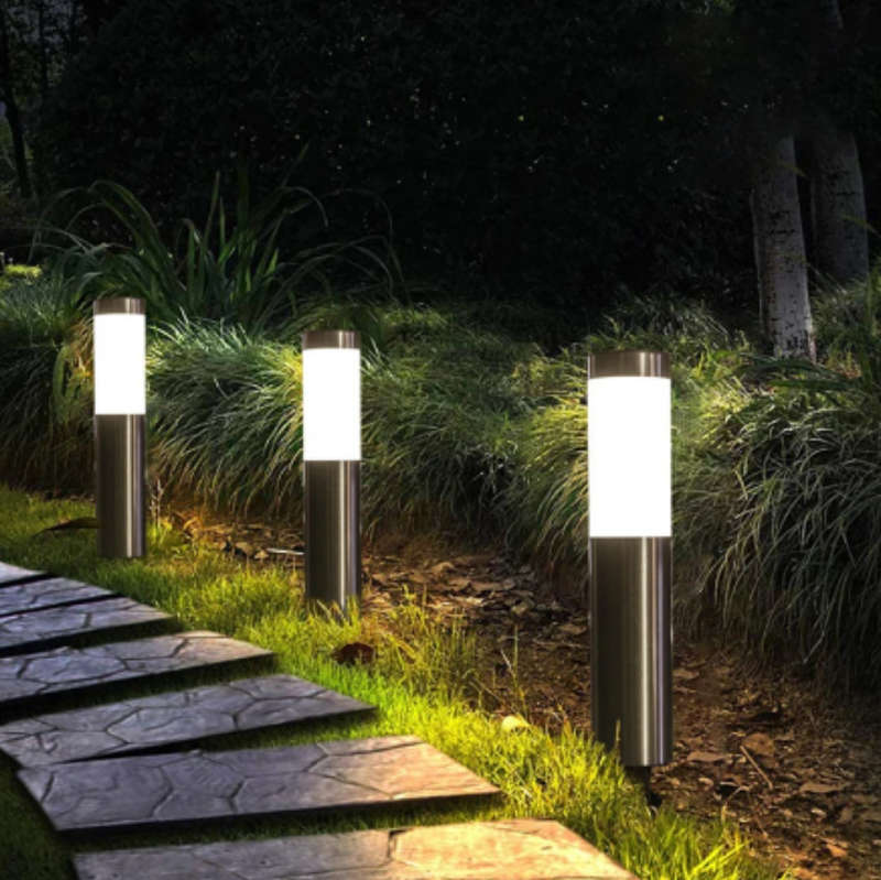 Reptronic Modern Solar LED landscape light- Stainless steel
