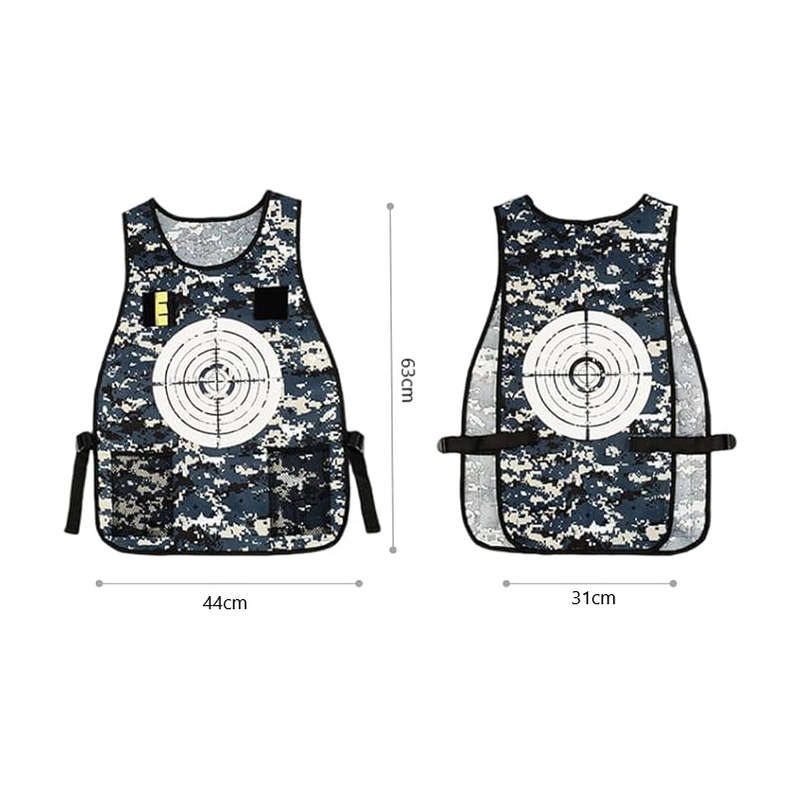 Reptronic Target Vest, Safety Goggle and Shooting Target Combo